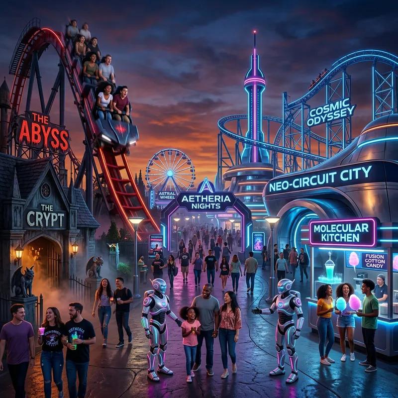 Immersive robot attractions